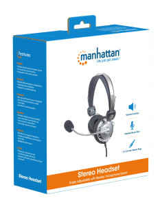 Cuffia Stereo con Microfono...
