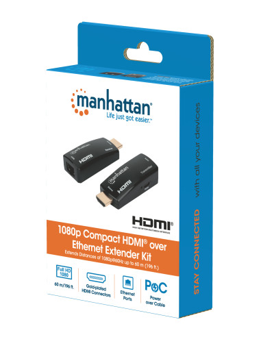 Extender HDMI Over Ethernet 1080p...