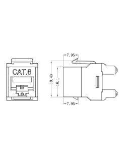 Frutto Keystone RJ45 UTP...