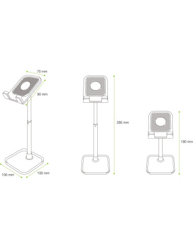 Supporto Universale Porta Smartphone...