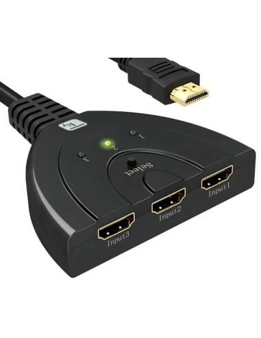 Switch HDMI 3x1 8K@60Hz Ultra HD 3 In...