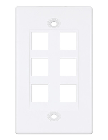 Placca Porta Frutti 6 Posti Mod.503...