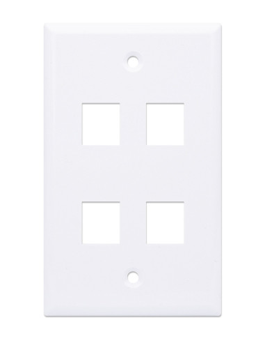 Placca Porta Frutti 4 Posti Mod.503...
