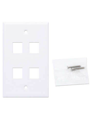 Placca Porta Frutti 4 Posti Mod.503...