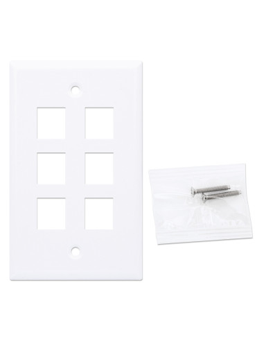 Placca Porta Frutti 6 Posti Mod.503...