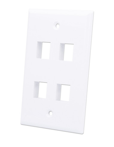 Placca Porta Frutti 4 Posti Mod.503...