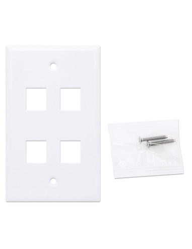 Placca Porta Frutti 4 Posti Mod.503...