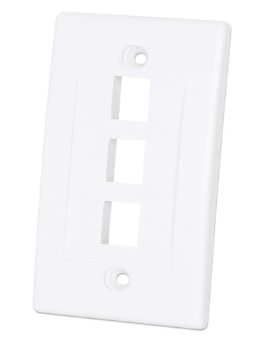 Placca Porta Frutti 3 Posti Mod.503...