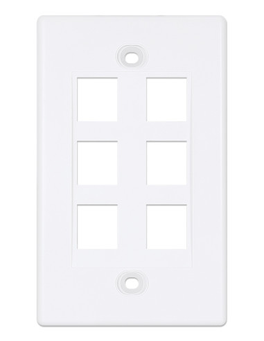 Placca Porta Frutti 6 Posti Mod.503...