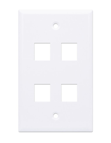 Placca Porta Frutti 4 Posti Mod.503...