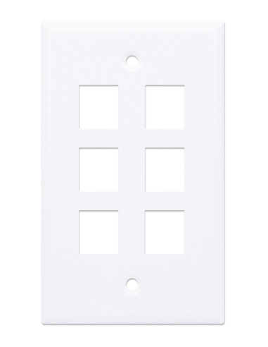 Placca Porta Frutti 6 Posti Mod.503...