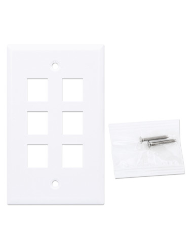 Placca Porta Frutti 6 Posti Mod.503...