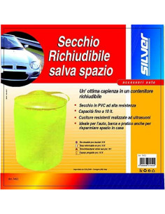 Secchio Richiudibile Salvaspazio per Auto 10 lt