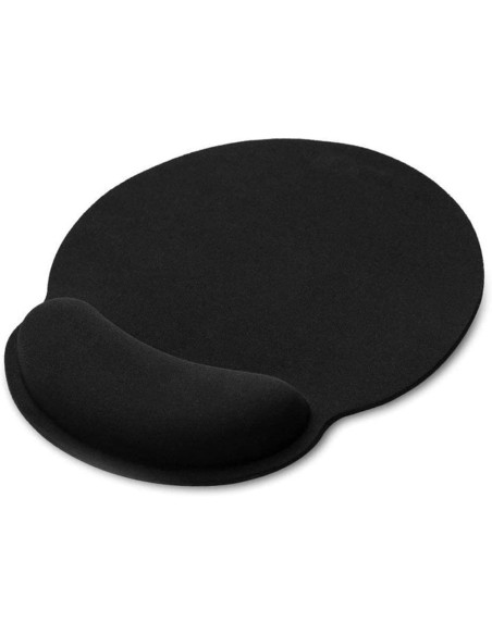 Tappetino con Cuscinetto Poggiapolso in Gel Nero