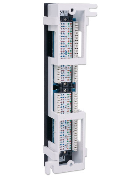 Pannello Patch 12 Porte UTP Cat5e Installazione a Muro