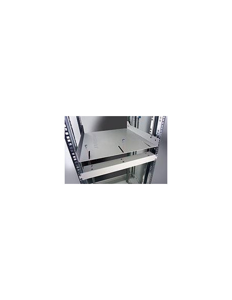 Mensola per Rack 19'' 600 mm 2U Grigia 4 punti