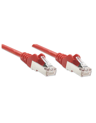 Cavo di rete Patch in Rame Schermato Cat. 5e Rosso F/UTP 5 m