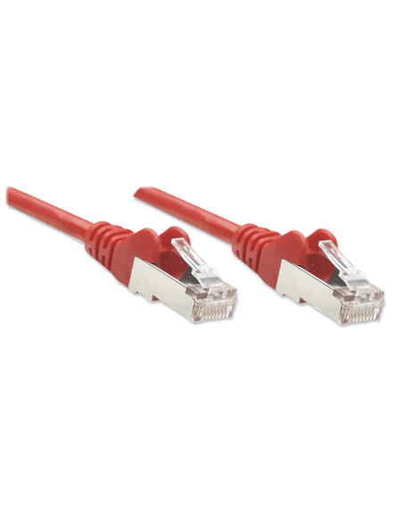 Cavo di rete Patch in Rame Schermato Cat. 5e Rosso F/UTP 5 m