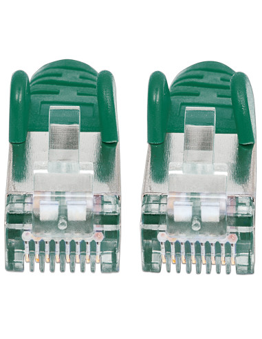 Cavo di rete Patch in Rame Schermato Cat. 5e Verde F/UTP 7