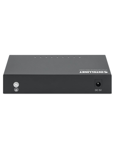 Switch Hub Ethernet 10/100Mbps 8 Porte Desktop in Metallo