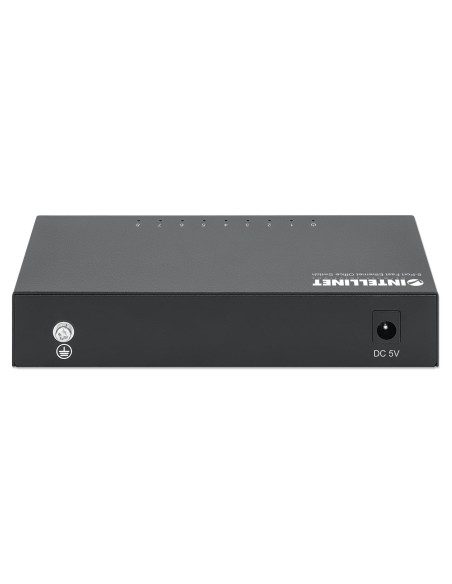 Switch Hub Ethernet 10/100Mbps 8 Porte Desktop in Metallo