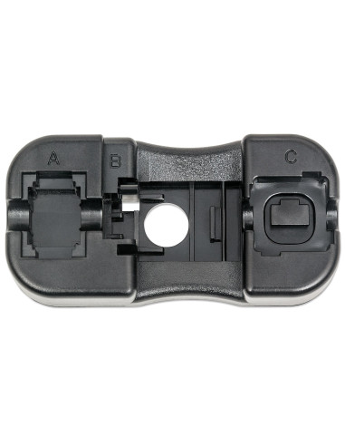 Frutto Keystone RJ45 Cat.6 UTP non schermato Arancione