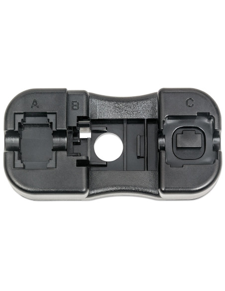 Frutto Keystone RJ45 Cat.6 UTP non schermato Arancione