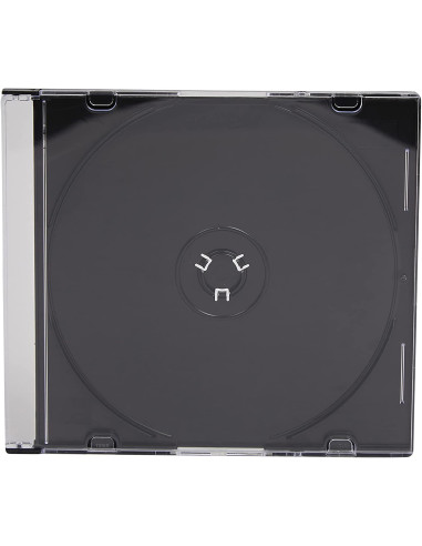 Porta CD Slim Jewel Case Nero