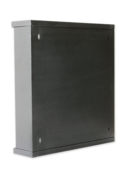 Armadio Rack 19'' Flat a muro p.30cm 12 unit&agrave sezione unica Nero