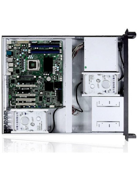 Chassis Industriale da Rack 19'' 2U Nero
