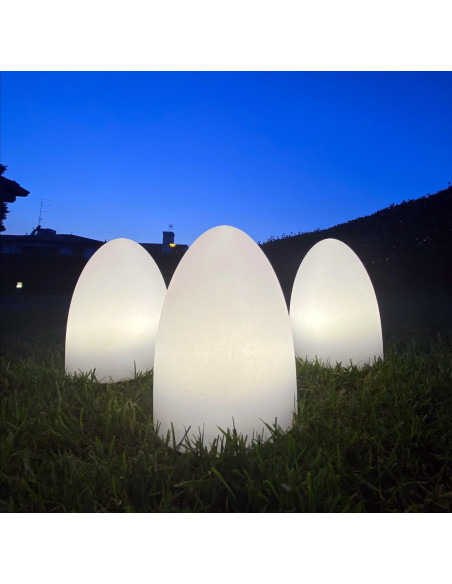 Lampada LED Multicolore di forma Ovale