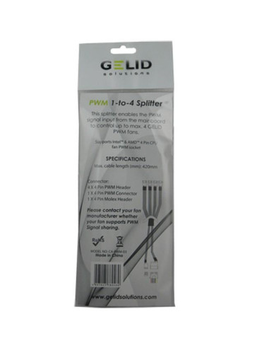 Cavo Splitter per Ventole Tachimetriche 4 poli (CA-PWM-03)