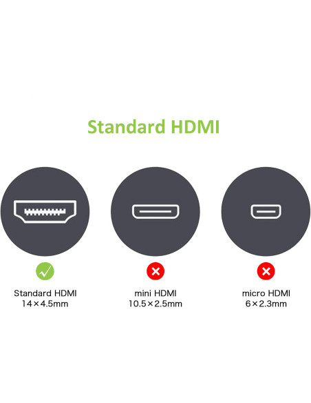 Adattatore HDMI Maschio / Femmina Angolato 90&deg