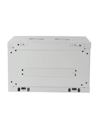 Armadio Rack 19'' a muro 15 unit&agrave sezione unica prof. 600mm Grigio
