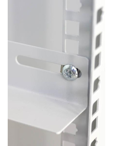Armadio Rack 19'' a muro 15 unit&agrave due sezioni Grigio