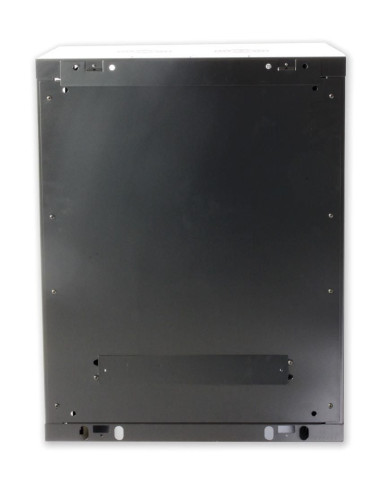 Armadio Rack 19'' a muro 12 unit&agrave sezione unica prof. 450mm Nero