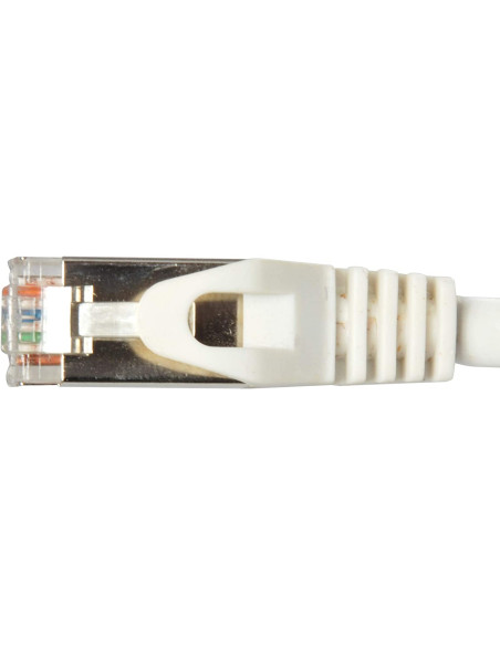 Cavo di rete Patch in CCA Schermato Cat. 6 Bianco F/UTP 3 m Bulk