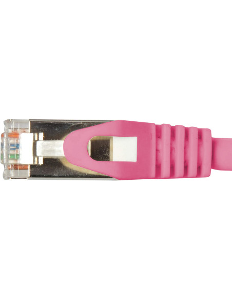 Cavo di rete Patch in CCA Schermato Cat. 6 Rosa F/UTP 0