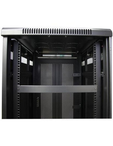 Pannello Cieco Toolless 2 Clip per Armadi Rack 19'' 1U Nero