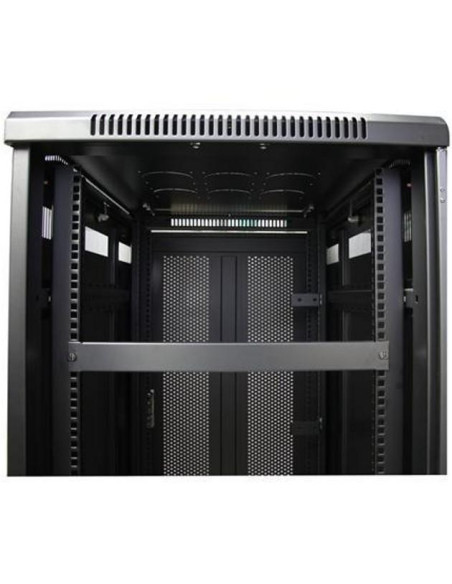 Pannello Cieco Toolless 2 Clip per Armadi Rack 19'' 1U Nero