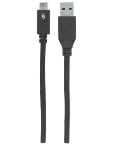 Cavo USB 3.2 Gen2 A Maschio / USB-C&trade Maschio 1m Nero