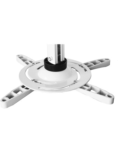 Supporto a Soffitto per Proiettori Estensione 500-770 mm Bianco