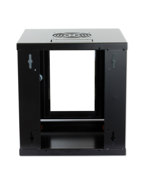 Armadio Rack 10'' a muro 6 unit&agrave Nero