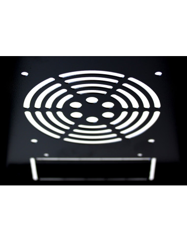 Armadio Rack 10'' a muro 9 unit&agrave Nero