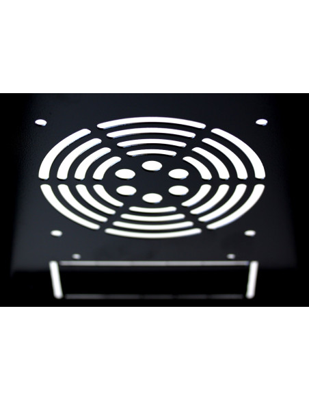 Armadio Rack 10'' a muro 9 unit&agrave Nero