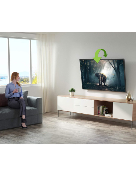 Supporto a Muro per TV LED LCD 23-55'' Estensibile Slim Full-Motion
