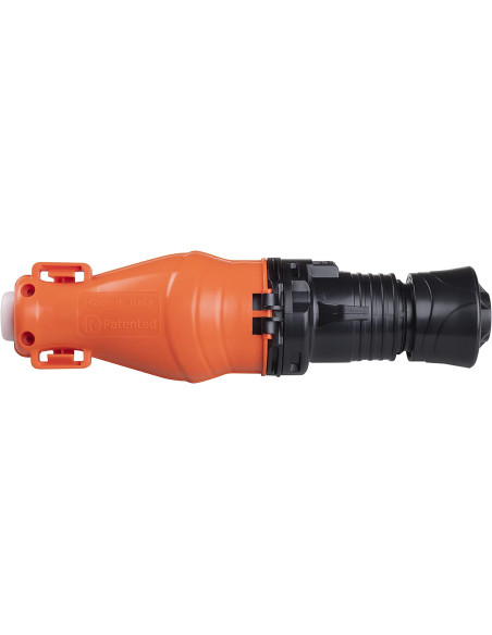 Presa Schuko Powershell Volante 2P+T Impermeabile con Protezione IP67