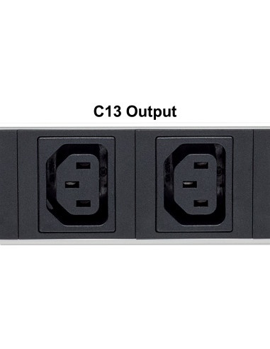 Multipresa intelligente per rack 19'' 8 porte