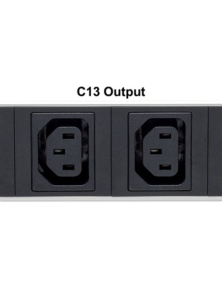 Multipresa intelligente per rack 19'' 8 porte