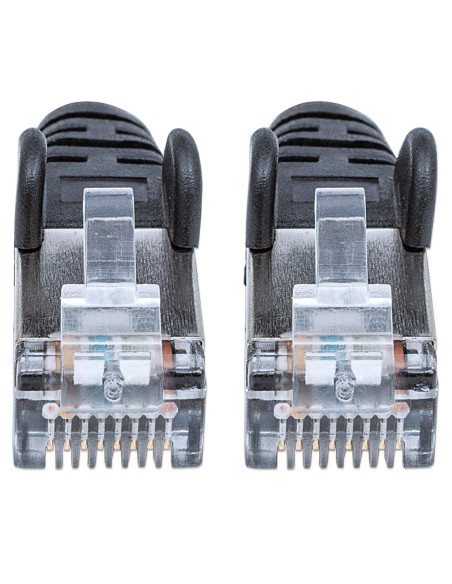 Cavo di rete Patch in rame Cat. 6A Nero SFTP 2 m